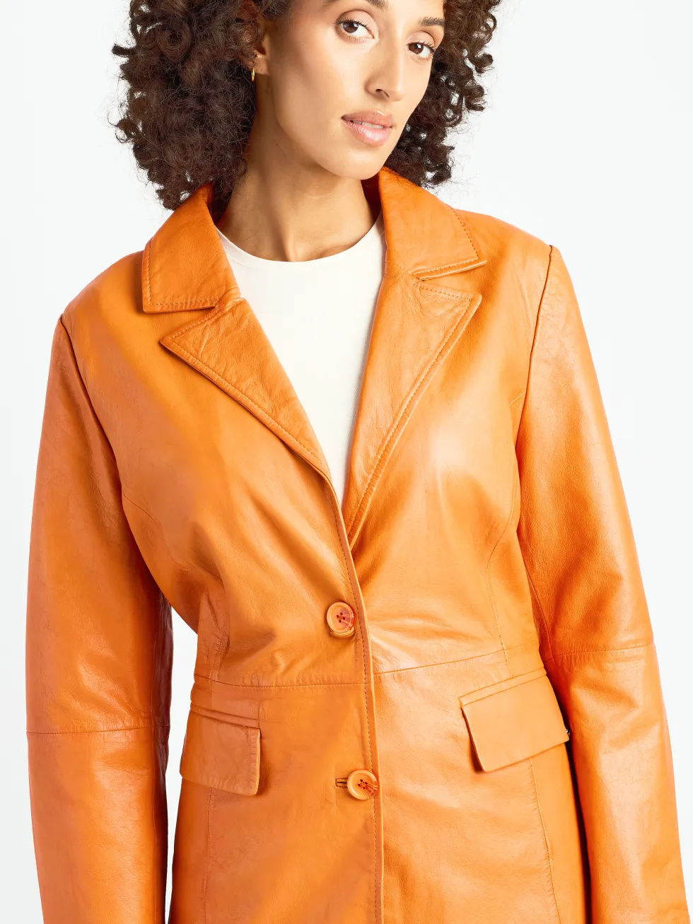 Leder Blazer 42023100